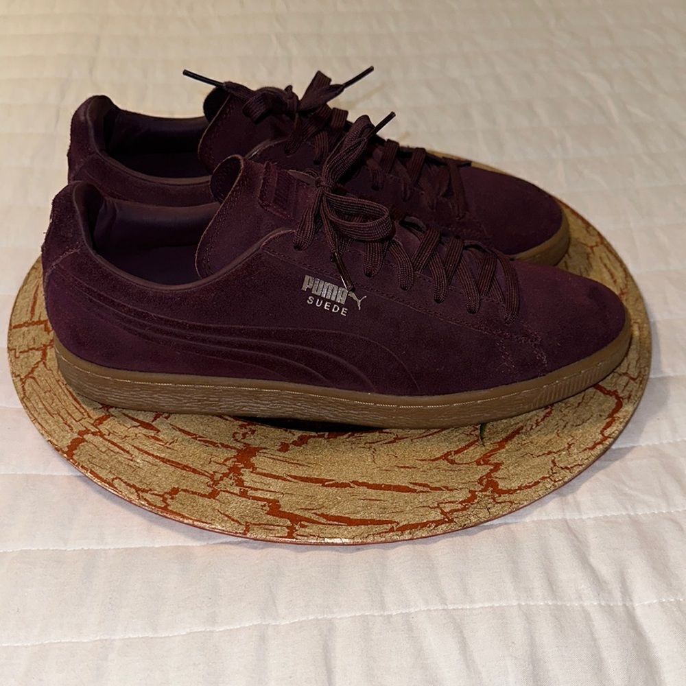 Puma 10 Men’s Classic Burgundy Cabernet Suede XXI Sneakers